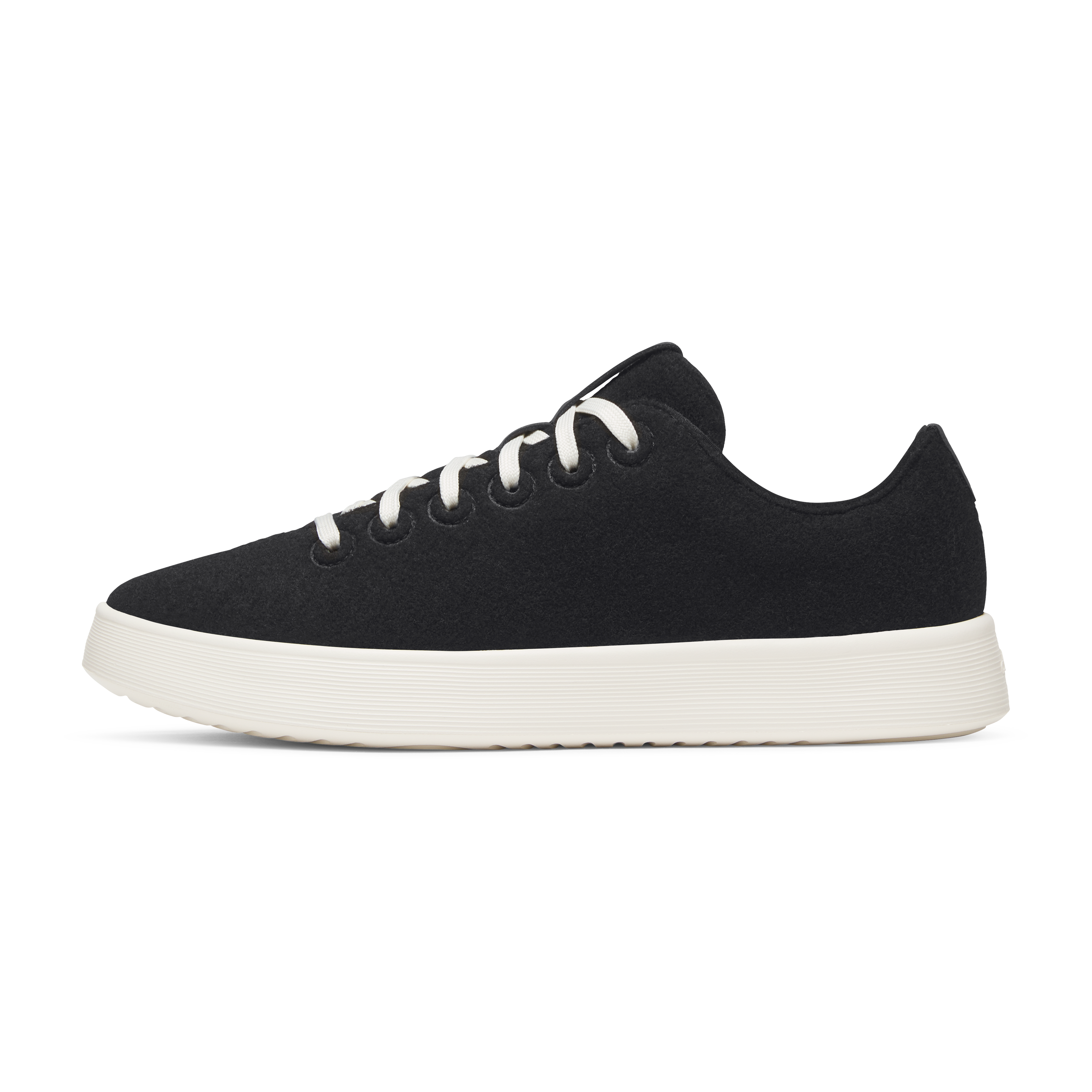 Women's Wool Cruiser - Natural Black (Natural White Sole)