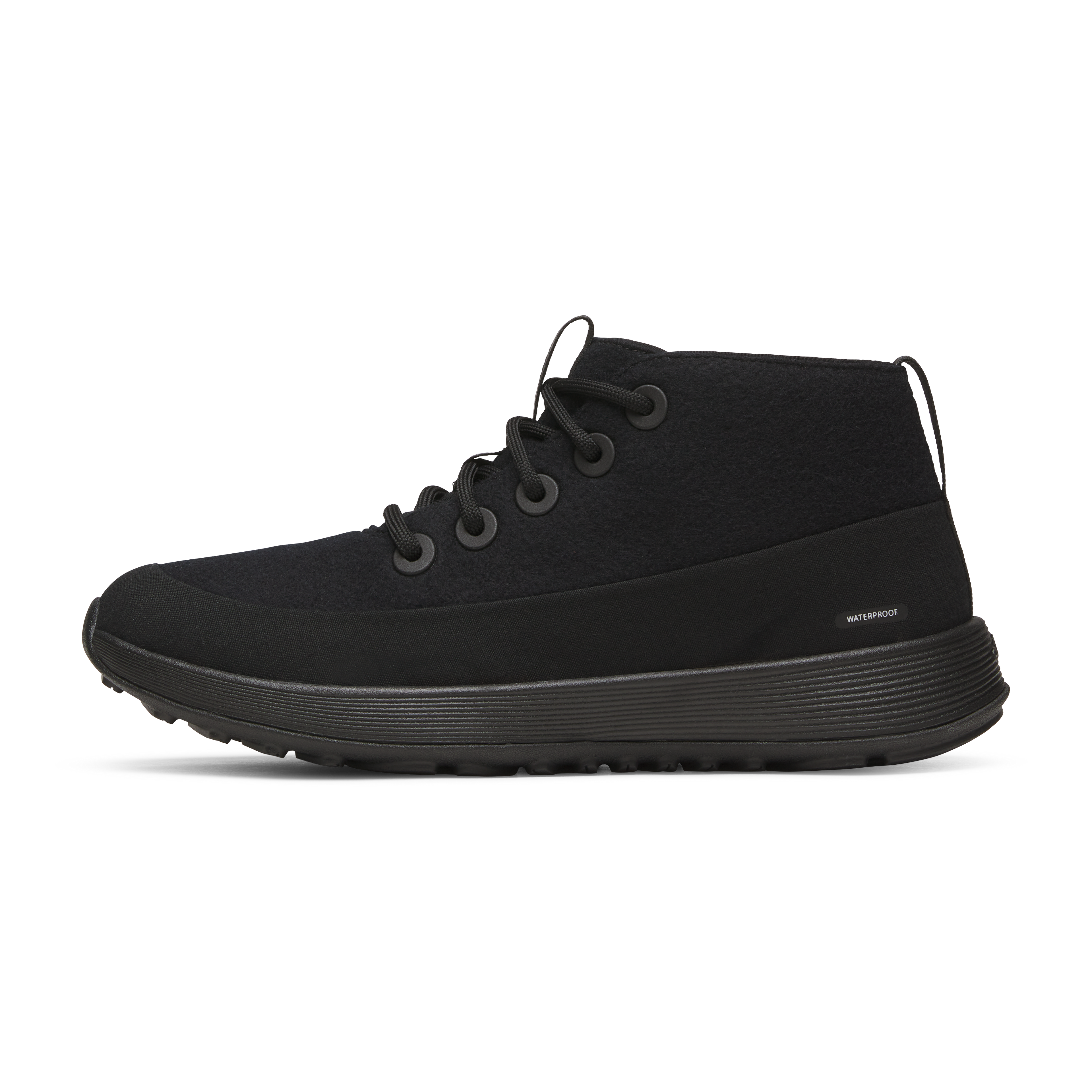 Women's Wool Runner NZ Mid Waterproof - Natural Black (Natural Black Sole)