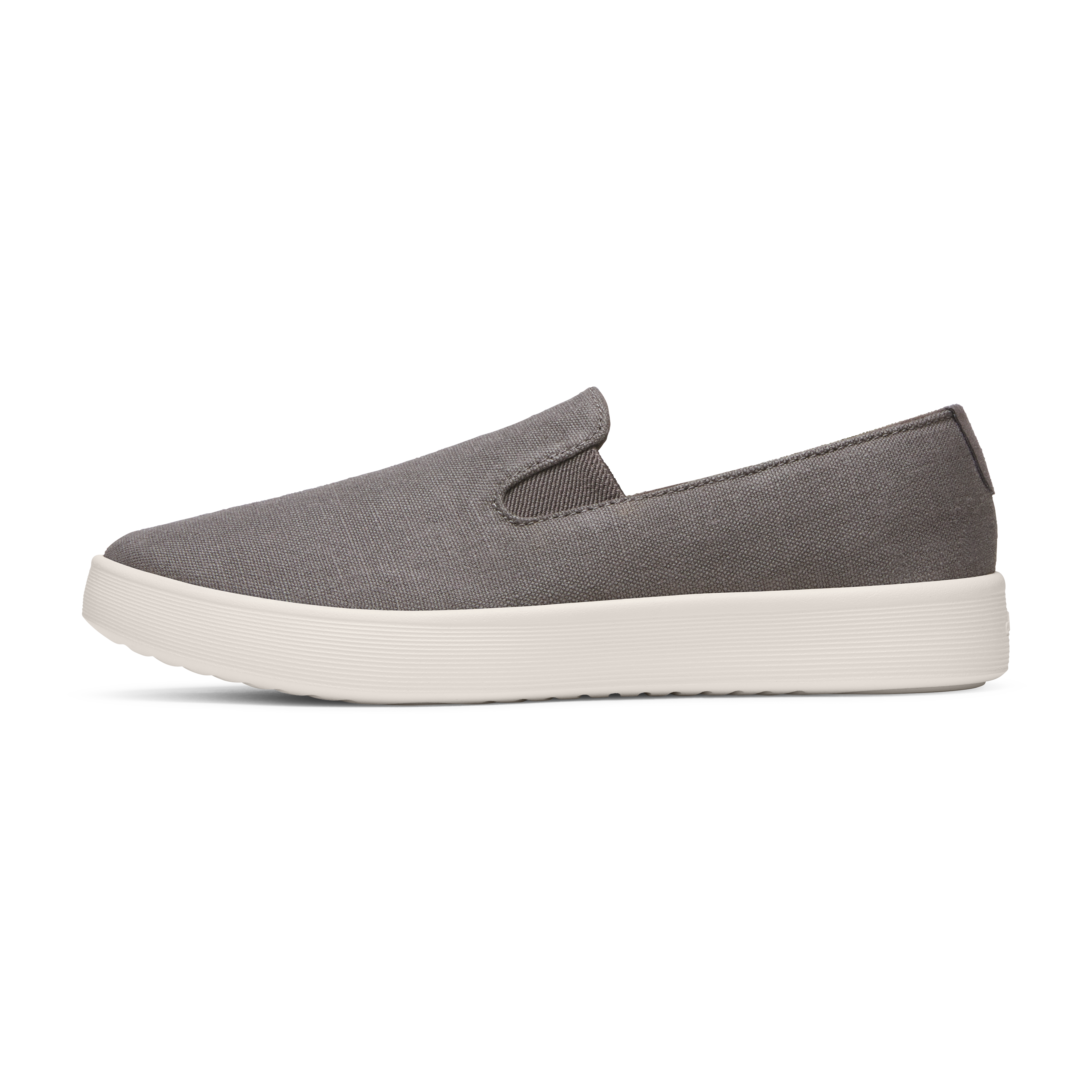 Men's Cruiser Slip On Canvas - Anthracite (Natural White Sole)
