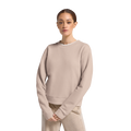 Women's Merino Blend Sweatshirt - Mushroom
