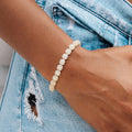 Micro Clustered Tennis Bracelet - Yellow Gold
