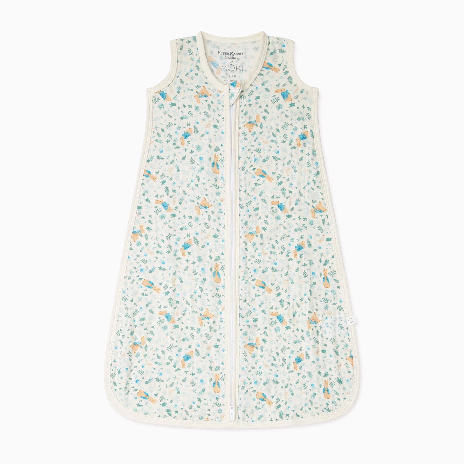 Peter Rabbit Muslin Front Opening Summer Sleeping Bag 0.5 TOG