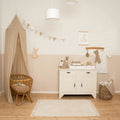 Little Dutch Muslin Bed Canopy - Soft Beige