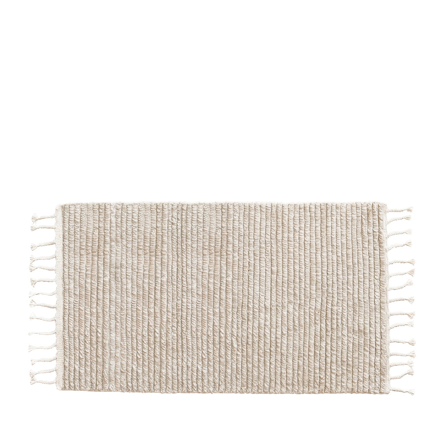 Malawi Rug in Oatmeal 31" W x 55" L