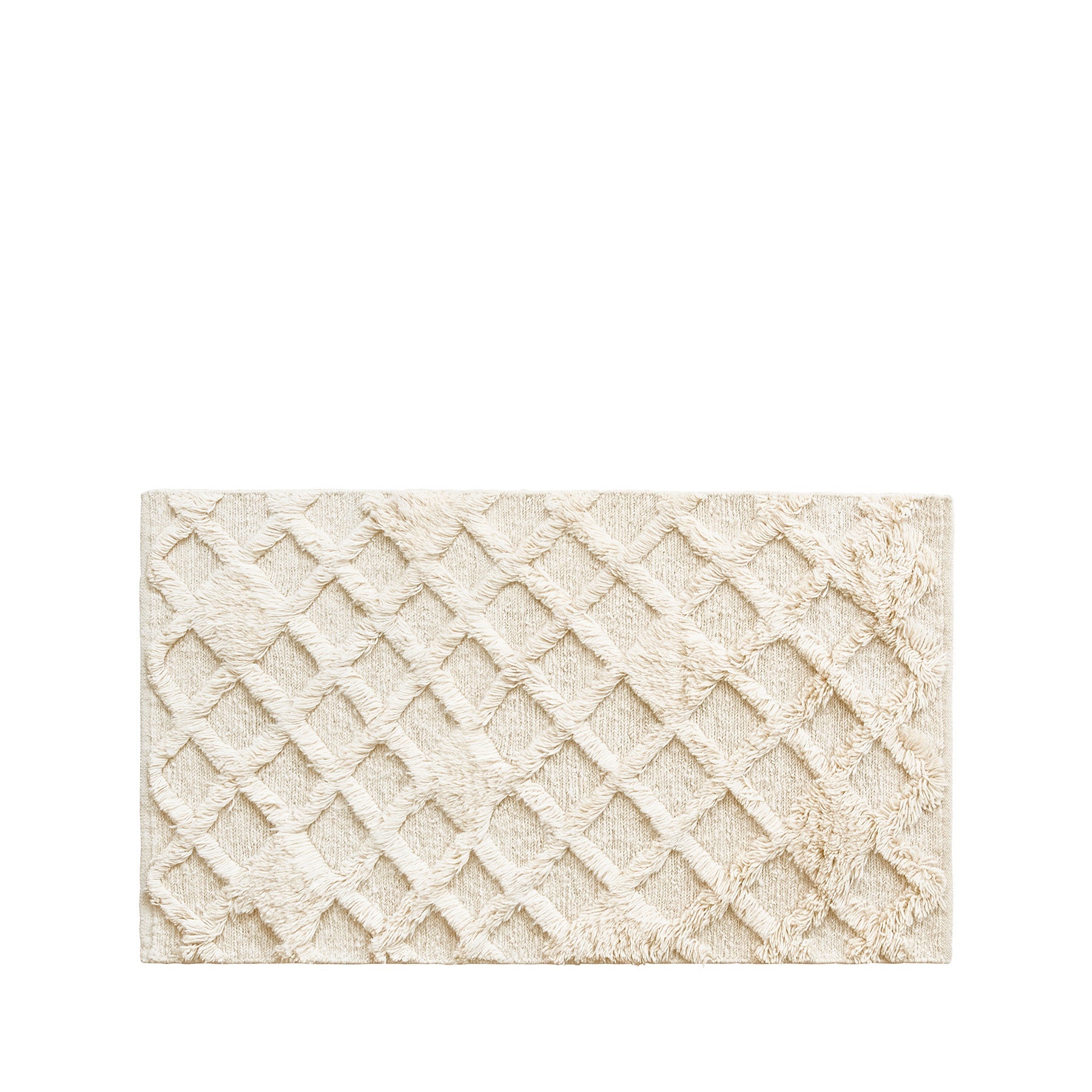 Ghan Rug in Milk 31" W x 55" L