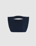 Adrift clutch large in navy