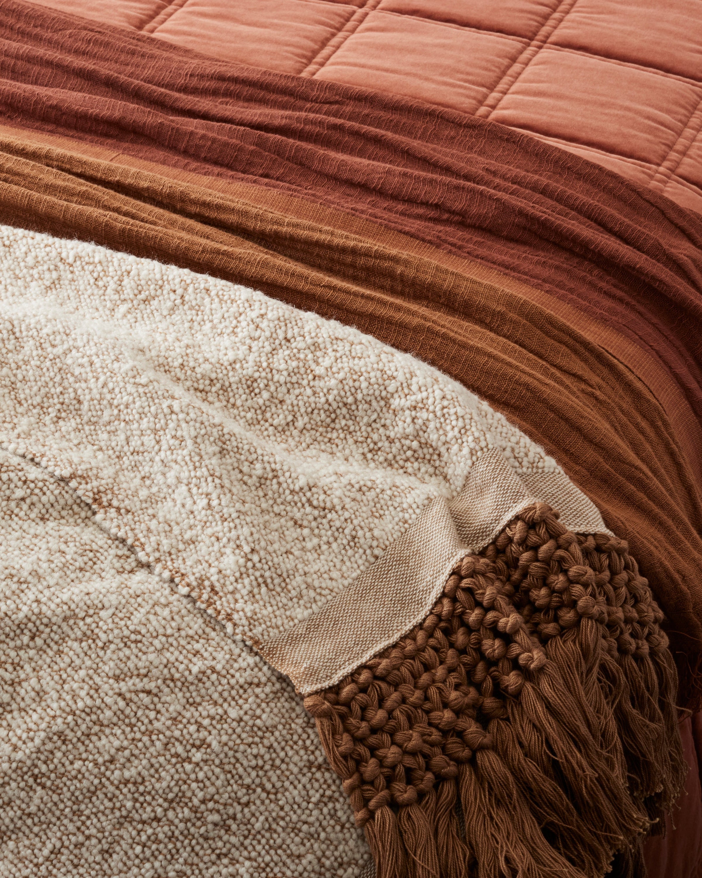 Adobe Essential Tassel Throw