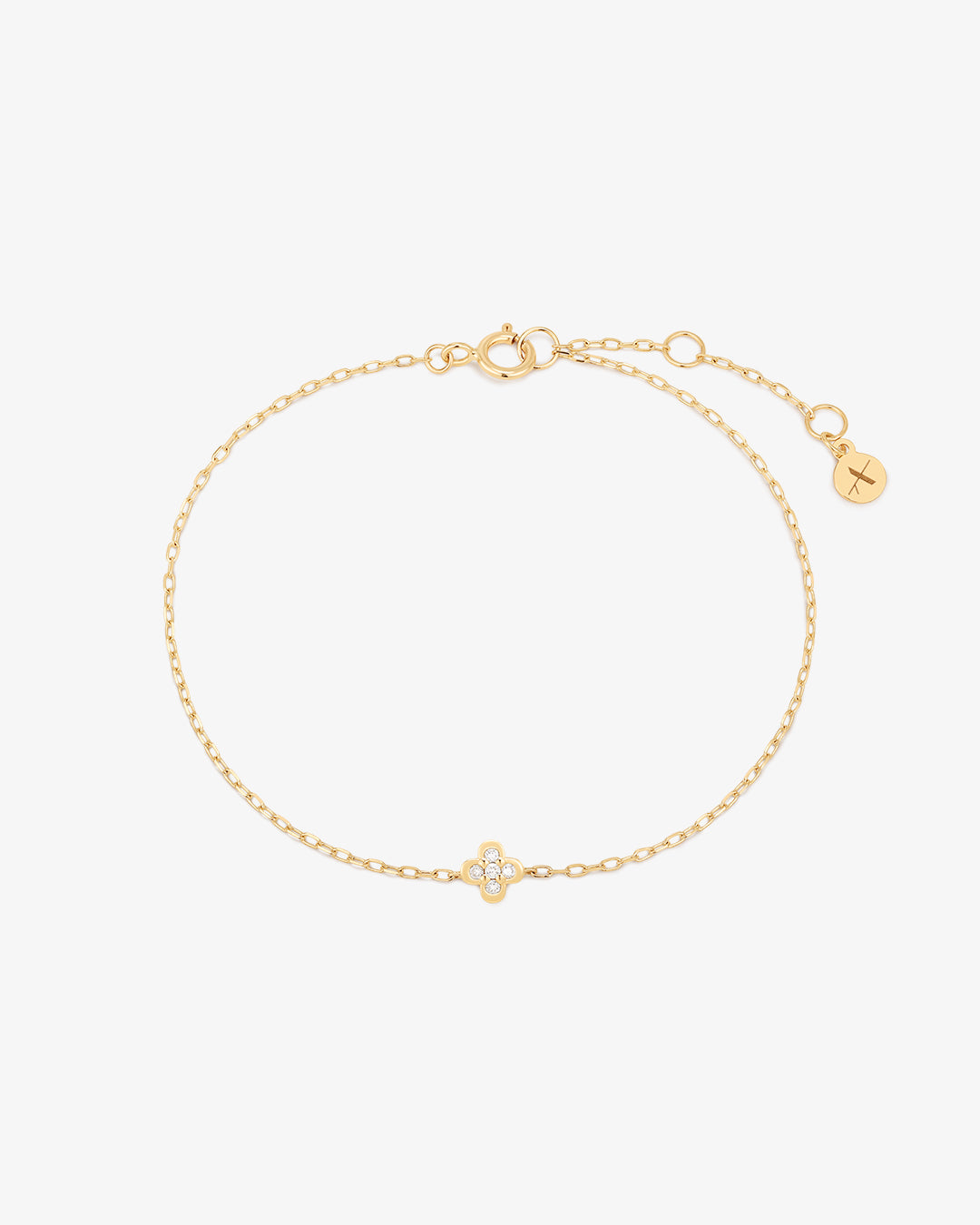 ISOLDE | Lab Grown Diamond Clover Bracelet