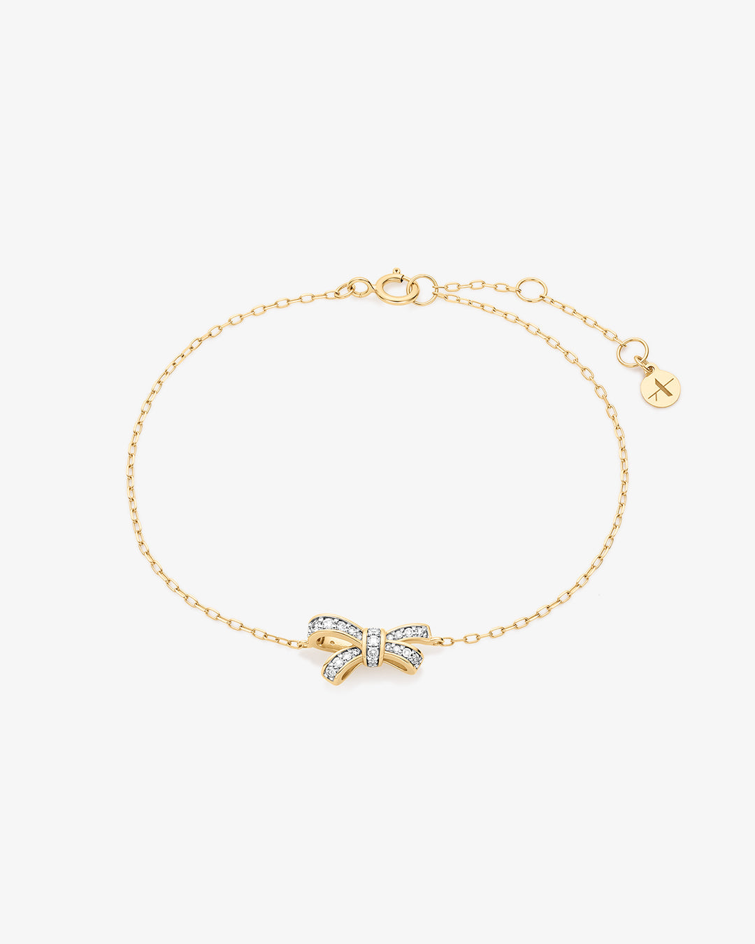 ORIANA | Lab Grown Diamond Bow Bracelet