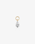 Pear Lab Grown Diamond Earring Charm