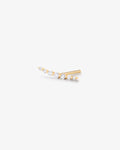 MONICA | Single Diamond Bar Stud