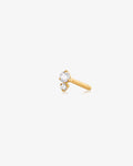AVERY | Double Diamond Single Stud