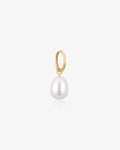 CATERINA | Dangle Pearl Huggie