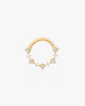 AMARA |  Bezel Half Moon Lab Grown Diamond Clicker
