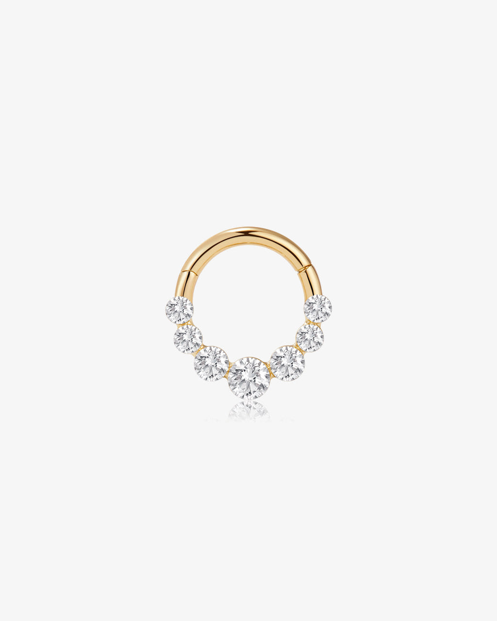 Lab Grown Diamond Clicker Hoop