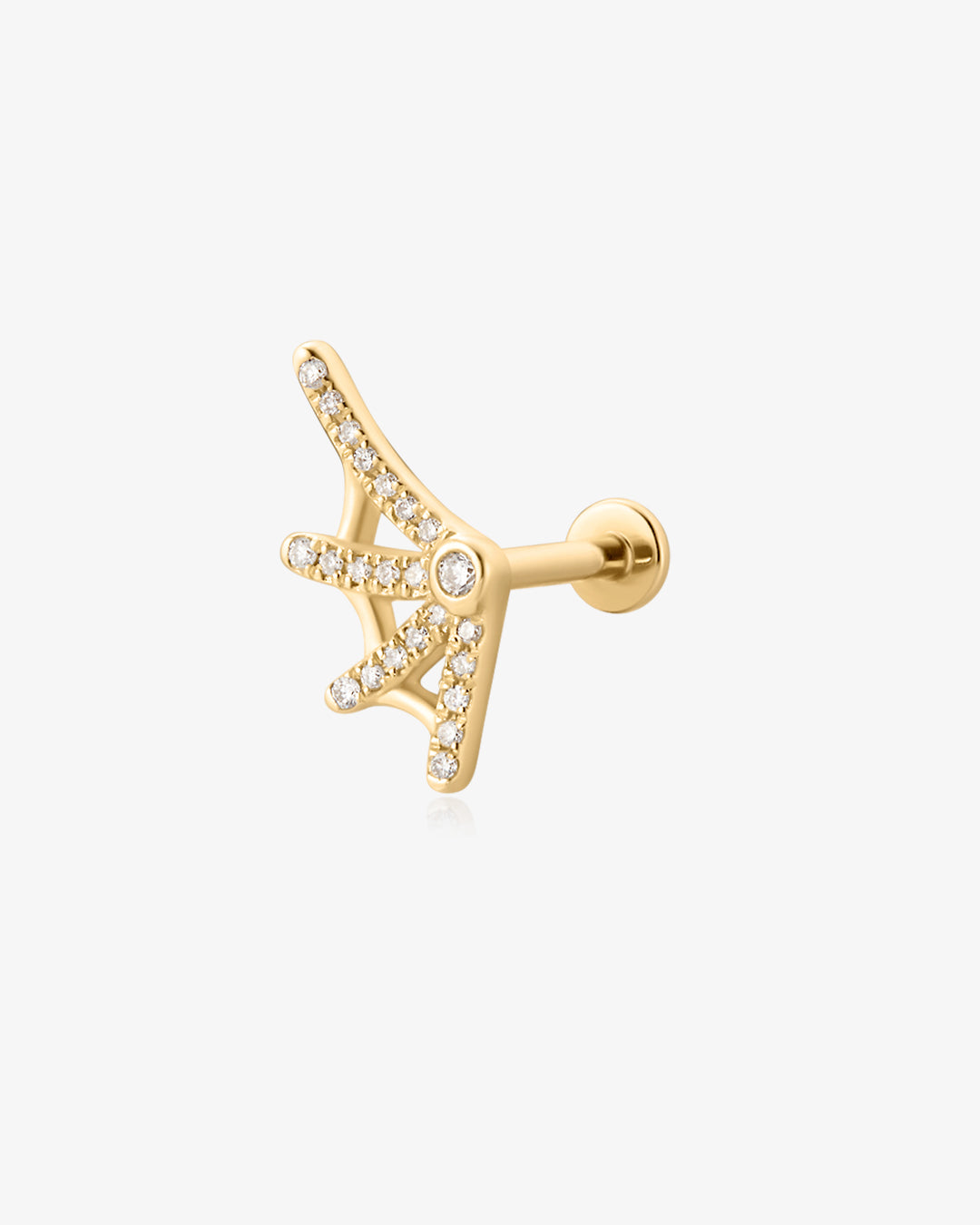 CHARITY | Lab Grown Diamond Web Threaded Flatback