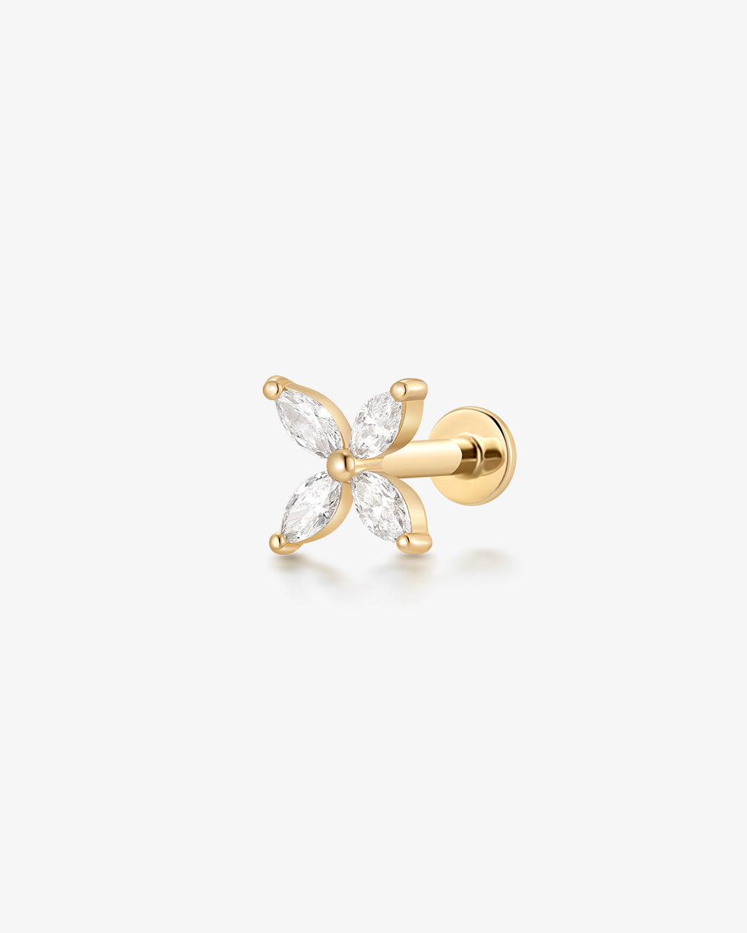 CALLISTA | Marquise Pointed Star Threaded Flatback