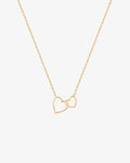 JUlLIETTE | Interlocked Hearts Necklace