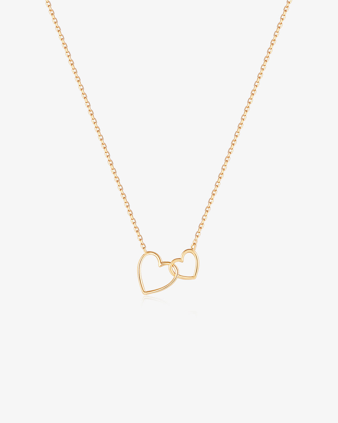 JUlLIETTE | Interlocked Hearts Necklace