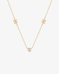 MAE | White Sapphire Mom Necklace