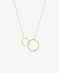 HELEN | Interlinked Circles Necklace