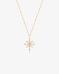 CANDIE | Diamond Octagram Star Necklace