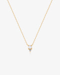 TALIA | White Pearl & White Sapphire Necklace
