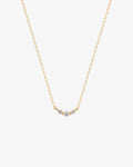 INEZ | Triple Diamond Necklace
