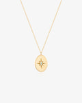 ELARA | Opal Disc Necklace