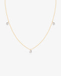 POISE | Triple Floating Diamond Necklace