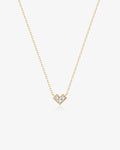 ADELAIDE | Triple White Sapphire Necklace
