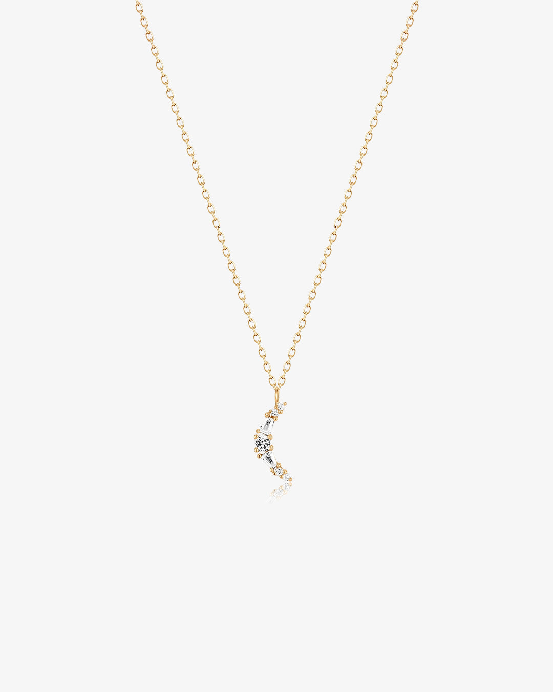 PHOENIX | White Sapphire Necklace