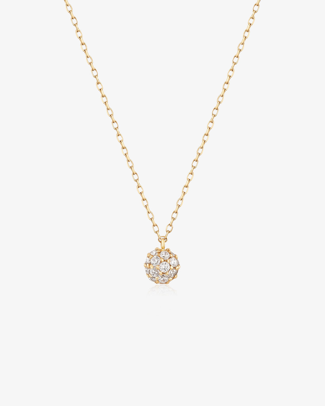 HEATHER | Lab Grown Diamond Bead Necklace