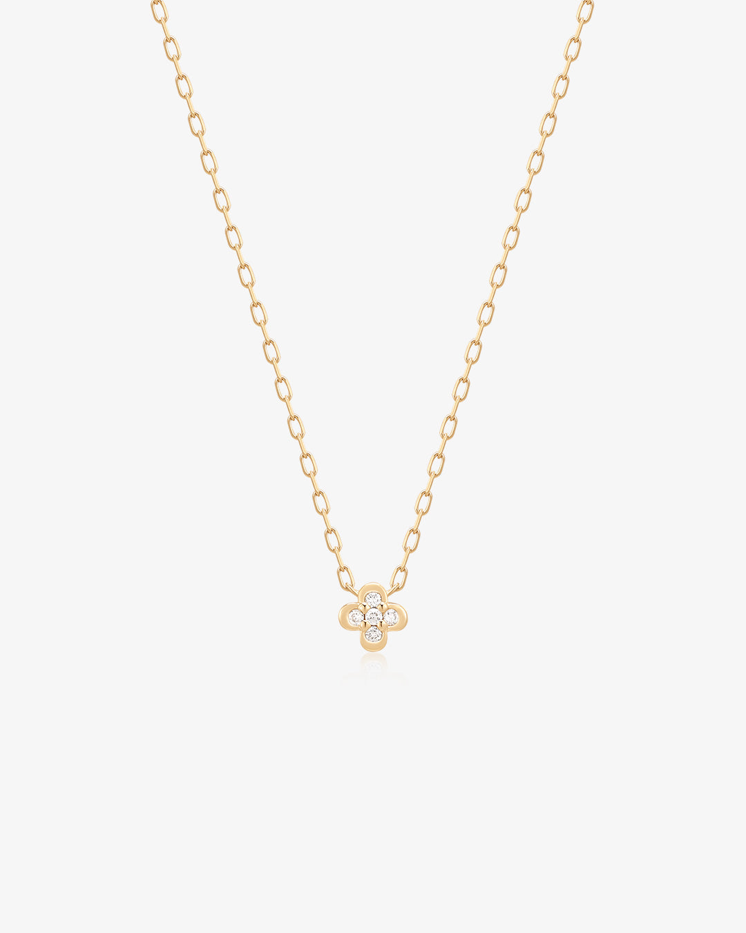 CARYS | Lab Grown Diamond Clover Necklace