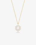 LISETTE |  Pearl with Lab Grown Diamond Accent Necklace