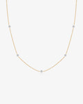 Lab Grown Diamond Station Necklace