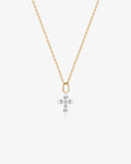 Lab Grown Diamond Cross Necklace