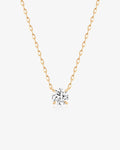Solitaire Lab Grown Diamond Necklace