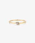 TWILA | Grey Diamond and White Sapphire Ring