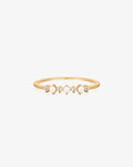 SYLVIA | Pearl and White Sapphire Ring