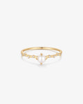 COLETTE | Pearl and Lab Grown Diamond Ring