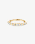 Lab Grown Diamond Half Eternity Band #7