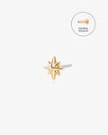 MEREDITH | Starburst Threadless Flatback Earring