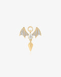 SYBILL | Lab Grown Diamond Bat Earring Charm