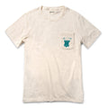 The Heavy Bag Tee in Agua Print
