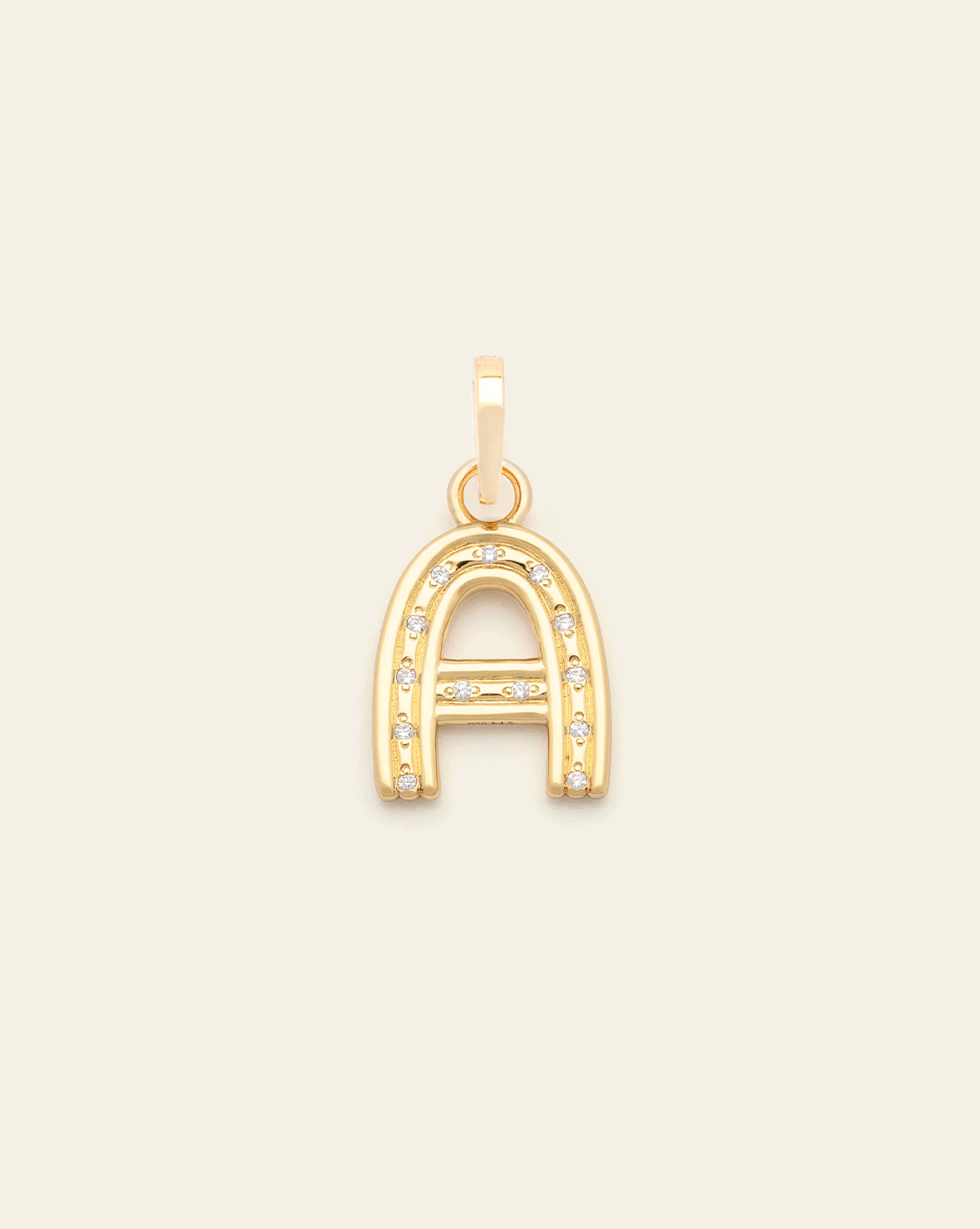 ALPHAbet Charm - Gold Vermeil