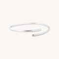 Twist Cuff in Silver