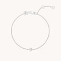 Shooting Star Charm Bracelet in Silver