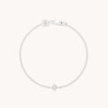 Shooting Star Pendant Bracelet in Silver