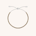 Ironstone Gemstone Bracelet in 9k White Gold